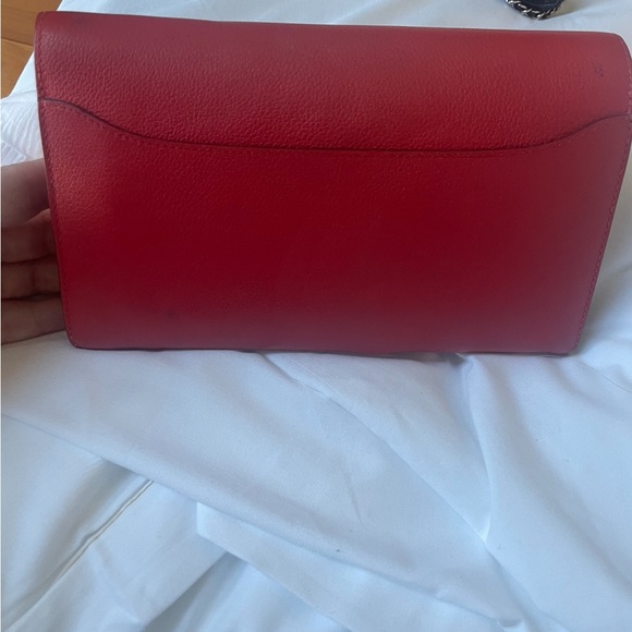 P-feuille Constance Long Veau Rouge Casaque - H Gold very good condition - Picture 4 of 4